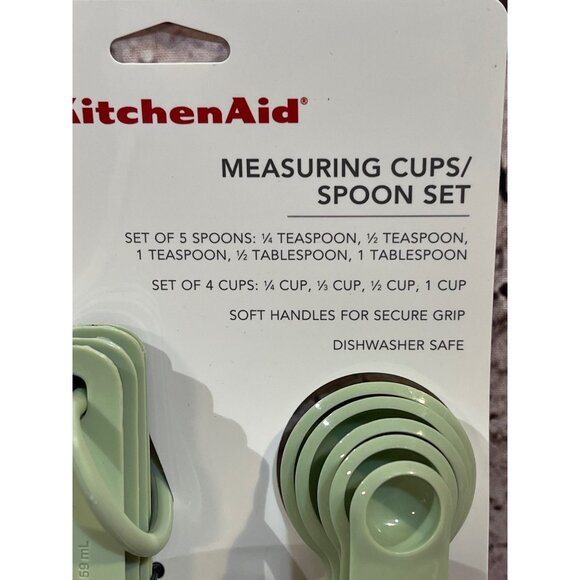 Kitchenaid Pistachio‎ Measuring Cups & Spoons KQ475OHPIA - Picture 2 of 2